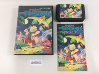 dd6843 The Flintstones BOXED Mega Drive Genesis Japan