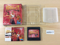 dd9917 Bare Knuckle 2 Shitou e no Chingonka BOXED Sega Game Gear Japan