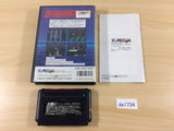DE1734 Hellfire BOXED Mega Drive Genesis Japan