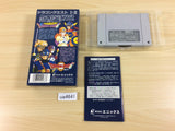 Dragon Quest 1 & 2 BOXED SNES Super Famicom Japan - UA4641
