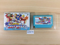 dc6274 Rock Board Wily & Right Rockman Megaman BOXED NES Famicom Japan