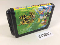 dd6855 World of Illusion I Love Mickey & Donald Mega Drive Genesis Japan