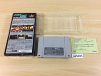 ua5185 Shin Star Trek OoinaruIsan IFD no NazoWo Oe BOXED SNES SuperFamicom Japan