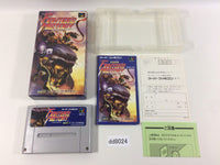 DD8024 Fighter's History BOXED SNES Super Famicom Japan