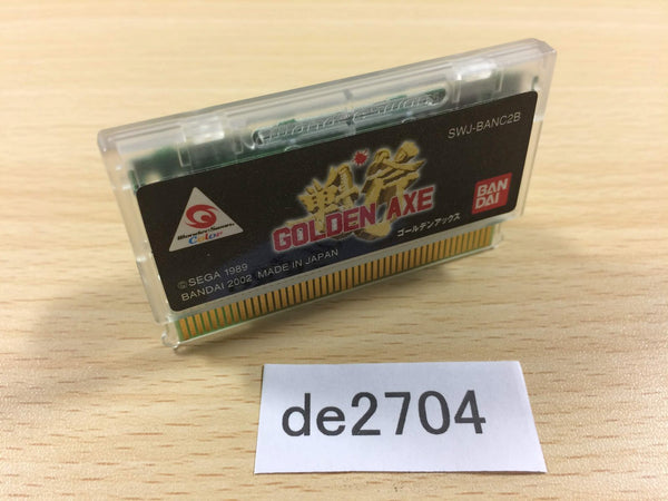 DE2704 GOLDEN AXE Wonder Swan Bandai Japan