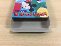 xa5322 Mickey Mouse 3 Yume Fuusen BOXED NES Famicom Japan