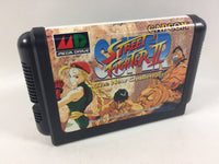 dd7728 Super Street Fighter II The New Challenger BOXED Mega Drive Genesis Japan