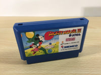 xa5322 Mickey Mouse 3 Yume Fuusen BOXED NES Famicom Japan