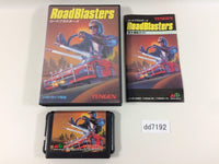 dd7192 RoadBlasters BOXED Mega Drive Genesis Japan