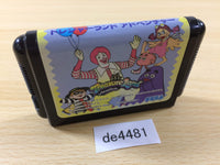 de4481 McDonald's Treasure Land Adventure Mega Drive Genesis Japan