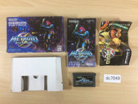 DC7049 Metroid Fusion BOXED GameBoy Advance Japan