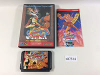 dd7514 Super Street Fighter II The New Challenger BOXED Mega Drive Genesis Japan