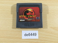 de6449 Mortal Kombat Sega Game Gear Japan