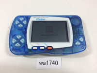 WA1740 Wonder Swan Color Crystal Blue Console BOXED Bandai Japan