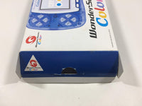 WA1740 Wonder Swan Color Crystal Blue Console BOXED Bandai Japan