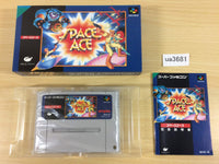UA3681 Space Ace BOXED SNES Super Famicom Japan