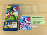 ua6107 Mickey Mouse 3 Yume Fuusen BOXED NES Famicom Japan