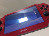 WA1780 Tested Working - PS Vita PCH-1000 COSMIC RED BOXED SONY PSP Console Japan