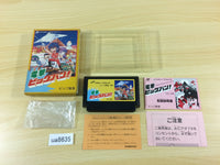ua8635 Clash at Demonhead Dengeki Big Bang! BOXED NES Famicom Japan