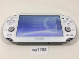 WA1783 Tested Working - PS Vita PCH-1100 CRYSTAL WHITE BOXED SONY PSP Console