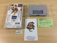 ua4407 Battle Zeque Den BOXED SNES Super Famicom Japan