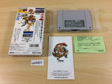 ua4407 Battle Zeque Den BOXED SNES Super Famicom Japan