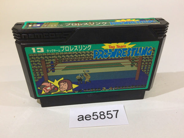 AE5857 Tag Team Pro Wrestling NES Famicom Japan