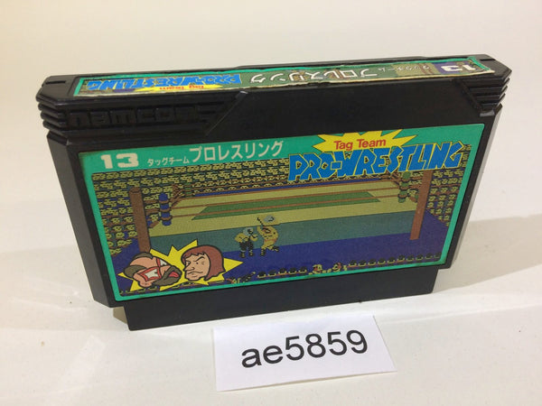 AE5859 Tag Team Pro Wrestling NES Famicom Japan