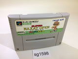 Super Naxat Open Dorabocchan Golf SNES Super Famicom Japan - SG1598