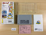 wa1522 Pikiinya! Pikinya! BOXED SNES Super Famicom Japan