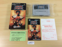 ua4317 Dead Dance Tuff E Nuff BOXED SNES Super Famicom Japan