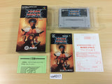 ua4317 Dead Dance Tuff E Nuff BOXED SNES Super Famicom Japan