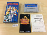 Magna Braban Henreki no Yusha BOXED SNES Super Famicom Japan - UA4574