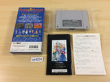 Magna Braban Henreki no Yusha BOXED SNES Super Famicom Japan - UA4574