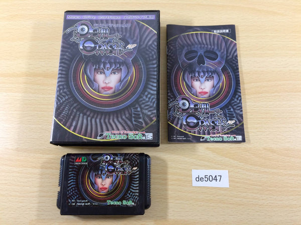 DE5047 Devil Crash MD BOXED Mega Drive Genesis Japan