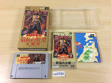 ua5590 Super Nobunaga no Yabou Zen Koku Ban BOXED SNES Super Famicom Japan
