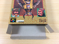 ua5590 Super Nobunaga no Yabou Zen Koku Ban BOXED SNES Super Famicom Japan