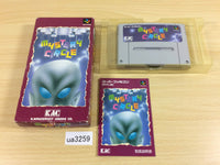 ua3259 Mystery Circle BOXED SNES Super Famicom Japan