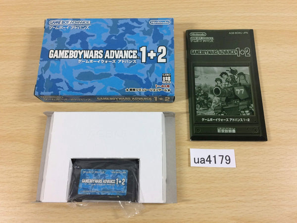 ua4179 Game Boy Wars Advance 1+2 BOXED GameBoy Advance Japan