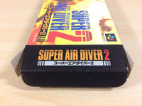 ua6486 Super Air Diver 2 BOXED SNES Super Famicom Japan