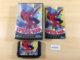 DE5053 Spiderman Spider Man BOXED Mega Drive Genesis Japan