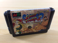 DE5054 Super Street Fighter II The New Challenger BOXED Mega Drive Genesis Japan