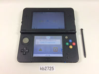kb2725 Nintendo NEW 3DS BLACK Console Japan