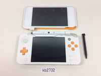 KB2732 Nintendo 2DS LL XL WHITE ORANGE Console Japan