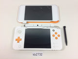KB2732 Nintendo 2DS LL XL WHITE ORANGE Console Japan