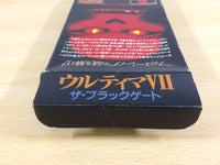 UA8855 Ultima VII 7 The Black Gate BOXED SNES Super Famicom Japan
