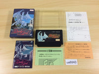ua6843 Dark Lord BOXED NES Famicom Japan