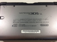 kb3054 Nintendo 3DS LL XL 3DS Silver Black Console Japan