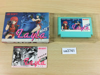 ua3741 Layla Maze Action BOXED NES Famicom Japan