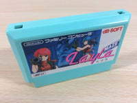 ua3741 Layla Maze Action BOXED NES Famicom Japan